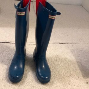HUNTER BOOTS SIZE 9 COMES WITH ORIGINAL BOX